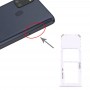 SIM-карты лоток + Micro SD-карты лоток для Samsung Galaxy A21s (белый)