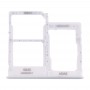 SIM-карты лоток + SIM-карты лоток + Micro SD-карты лоток для Samsung Galaxy A41 / A415 (белый)