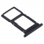 SIM ბარათის Tray + SIM ბარათის Tray / Micro SD Card Tray for Huawei P ჭკვიანი Pro 2019 (Black)