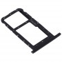 SIM-Karten-Behälter + Micro-SD-Karten-Behälter für Huawei Honor Pad 5 10.1 AGS2-AL00HN (Schwarz)