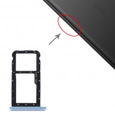 SIM Card Tray + Micro SD Card Tray for Huawei Honor Pad 5 10.1 AGS2-AL00HN (Blue) 
