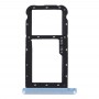 SIM-kort fack + Micro SD-kort fack för Huawei Honor Pad 5 10,1 AGS2-AL00HN (blå)