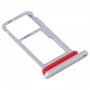 SIM karta Tray + Micro SD Card Tray pro Huawei Honor waterplay (Silver)