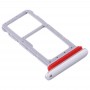 SIM karta Tray + Micro SD Card Tray pro Huawei Honor waterplay (Silver)