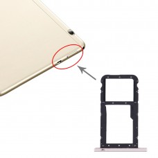 SIM Card Tray + Micro SD Card Tray for Huawei Honor Play Pad 2(9.6 inch)(Gold)