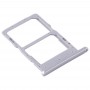 SIM Card Tray + NM Card Tray for Huawei Matepad Pro (Silver)