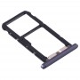 華為MediaPad M6 10.8（ブラック）用SIMカードトレイ+マイクロSDカードトレイ
