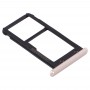 Bandeja de tarjeta SIM + Micro bandeja de tarjeta SD para Huawei MediaPad M3 8.4 (versión 4G) (Oro)