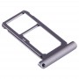 SIM-Karten-Behälter + Micro-SD-Karten-Behälter für Huawei MediaPad M5 10 (4G Version) (Schwarz)