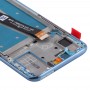 Ekran LCD Full Digitizer Montaż z ramą dla Huawei Honor Lite 10 (niebieski)