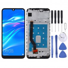 LCD Screen and Digitizer Full Assembly with Frame for Huawei Y7 Pro (2019)(Black)