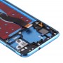 Ekran LCD Full Digitizer Montaż z ramą dla Huawei Nova 4 (niebieski)