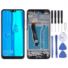 LCD Screen and Digitizer Full Assembly with Frame for Huawei Y9 (2019)(Black)