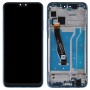 LCD екран и цифровизатор Пълна монтаж с рамка за Huawei Y9 (2019) (син)