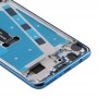 LCD-Bildschirm und Digitizer Vollversammlung mit Rahmen für Huawei P30 Lite (RAM 4G / Standard Version) (blau)