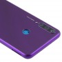 Original Battery Back Täck med linsskyddet för Huawei Y6p (Purple)