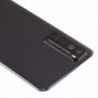 Oryginalna bateria Powrót przykryć Obiektyw aparatu pokrywa dla Huawei Nova 7 5G (czarny)