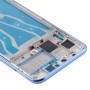 Első Ház LCD keret visszahelyezése Plate oldalsó gombok Huawei Y9 (2019) (Silver)
