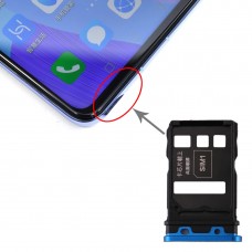 SIM karta Tray + SIM karta zásobník pro Huawei nova 6 (tmavě modrá) 