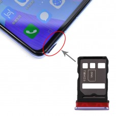 SIM Card Tray + SIM Card Tray for Huawei nova 6 (Purple) 