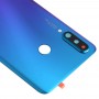 Oryginalna bateria Tylna pokrywa z obiektyw dla Huawei P30 Lite (48MP) (Zmierzch niebieski)