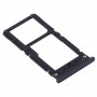 Slot per scheda SIM + Micro vassoio di carta di deviazione standard per Xiaomi Mi Pad 4 (nero)