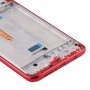 Original Mellanöstern Frame järnet för Xiaomi redmi Not 8 Pro (röd)