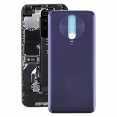 Glass Material Battery Back Cover för Xiaomi redmi K30 5G (Purple)
