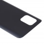 Material de vidrio de la batería cubierta trasera para Xiaomi MI 10 Lite 5G (Negro)