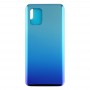 მინის მასალა Battery დაბრუნება საფარის for Xiaomi Mi 10 Lite 5G (Blue)