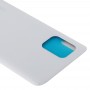 זכוכית חומר סוללה כריכה אחורית עבור Xiaomi Mi 10 5G לייט (לבן)