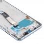 LCD-skärm och Digitizer Full Montering med ram för Xiaomi redmi Not 9S (Silver)