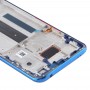 מסך AMOLED חומר LCD מקורי Digitizer מלא עצרת עם מסגרת עבור Xiaomi Mi 10 לייט 5G (הכחולה)
