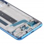 מסך AMOLED חומר LCD מקורי Digitizer מלא עצרת עם מסגרת עבור Xiaomi Mi 10 לייט 5G (הכחולה)