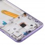 Medio original del marco del bisel Placa para Xiaomi redmi 10X 5G (púrpura)