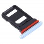 Bandeja de tarjeta SIM + bandeja de tarjeta SIM para Vivo X50 Pro (azul)