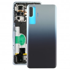 Batterie-rückseitige Abdeckung für Vivo X50 (Schwarz)