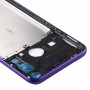 Marco de placa media del bisel con teclas laterales para OPPO Realme 5 Pro / Q (púrpura)