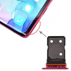 SIM Card Tray for OPPO Reno3 Pro(Rose Red)