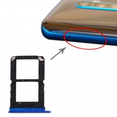 SIM卡托盘+ SIM卡托盘的OPPO雷诺王牌（蓝）