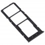 SIM-Karten-Behälter + SIM-Karten-Behälter + Micro-SD-Karten-Behälter für Realme X Lite (schwarz)