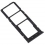 La bandeja de tarjeta SIM bandeja de tarjeta SIM + + Micro bandeja de tarjeta SD para Realme X Lite (Negro)