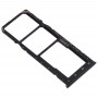 SIM karta Tray + SIM karta zásobník + Micro SD Card Tray pro Realme 3 (Black)