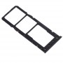SIM karta Tray + SIM karta zásobník + Micro SD Card Tray pro Realme 3 (Black)