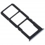 SIM karta Tray + SIM karta zásobník + Micro SD Card Tray pro Realme X2 (Silver)