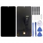 AMOLED material de la pantalla LCD y digitalizador Asamblea completa para OnePlus 7T (Negro)