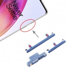 Power Button and Volume Control Button for OnePlus 8 (Silver)