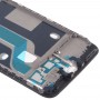Frente Vivienda LCD marco del bisel Placa para OnePlus 5 (Negro)