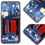 AMOLED-Material LCD-Bildschirm und Digitizer Vollversammlung mit Rahmen für OnePlus 7 Pro (blau)