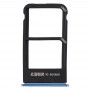 Slot per scheda SIM + SIM vassoio di carta per Meizu X8 (blu)